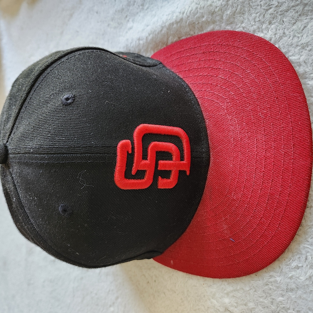 Black and Red Baseball Cap